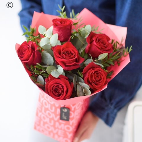 Petite Red Rose Gift Box